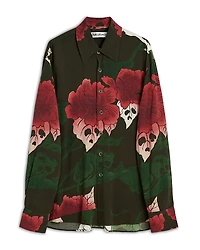 Our Legacy Above Printed Button Front Shirt