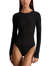 Alice and Olivia Hottie Long Sleeve Bodysuit