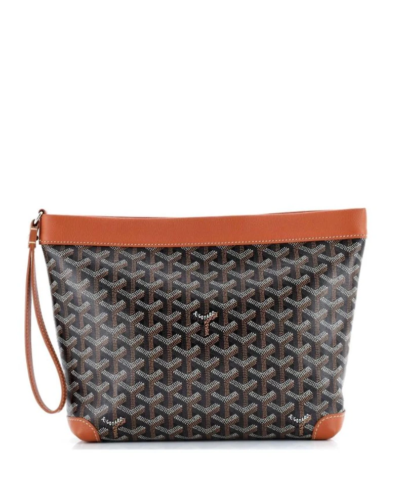 Goyardine Conti Pouch Coated Canvas