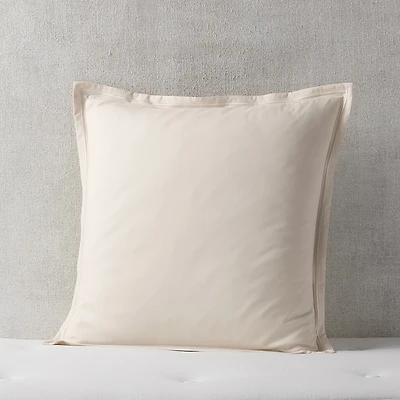 Hudson Park Collection Italian Percale Solid Euro Sham Set - Exclusive