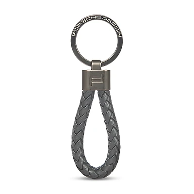 Porsche Design Braided Leather Key Ring