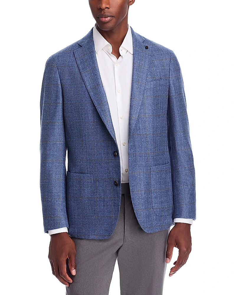 Peter Millar Crown Crafted Delrose Plaid Tailored Fit Soft Sport Coat