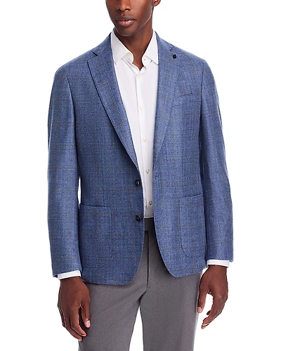 Peter Millar Crown Crafted Delrose Plaid Tailored Fit Soft Sport Coat