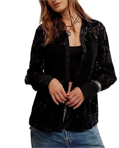 Free People Faith Button Down Shirt
