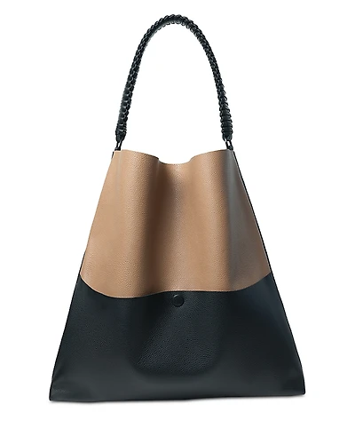 Callista Duo Slim Leather Tote