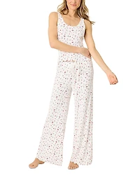 Pj Salvage La Rose Tank Pajama Set