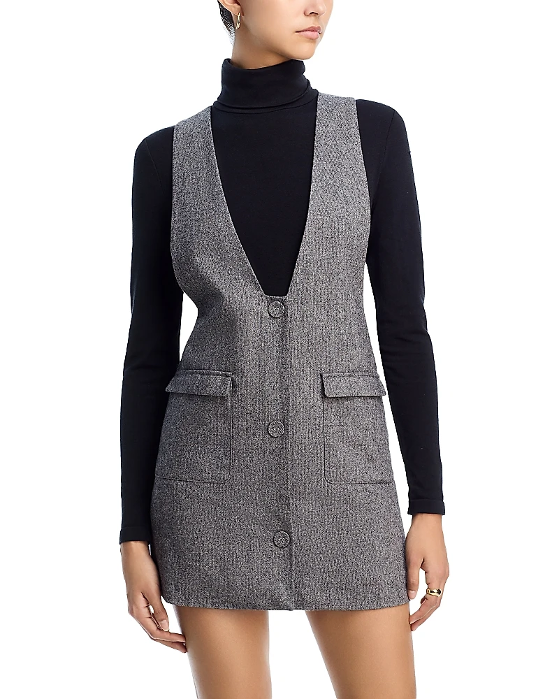 French Connection Wool Blend Mini Dress