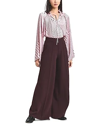 Derek Lam 10 Crosby Tempest Wide Leg Knit Pants