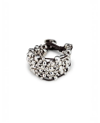 UNOde50 Textured Leather Cuff