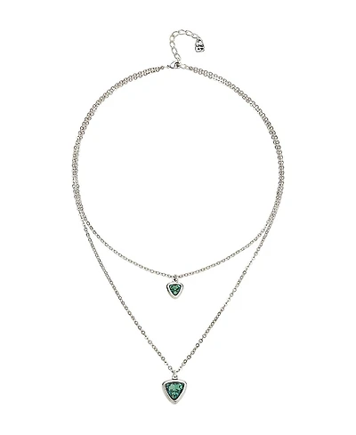 UNOde50 Green Triangle Pendant Necklace