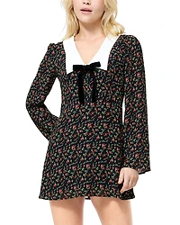 French Connection Yasmin Crepe Collared Dress