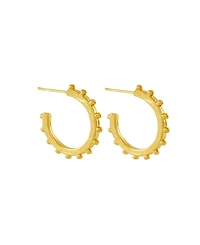 Ottoman Hands Aida Hoop Earrings