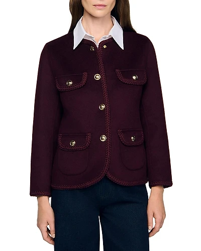 Sandro Double Faced Jacket