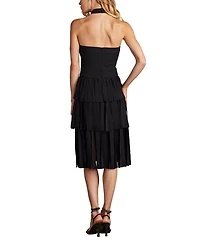 Darla Fringe Halter Dress
