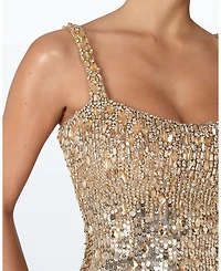 Mirabeau Sequin-Embellished Dress