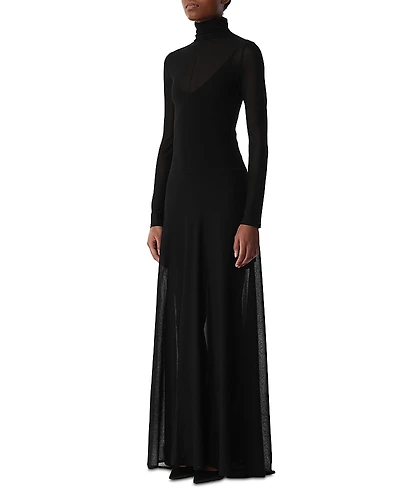 Jason Wu Collection High Turtleneck Long Dress