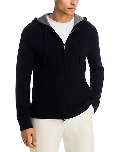 Vince Cashmere Zipper Hoodie