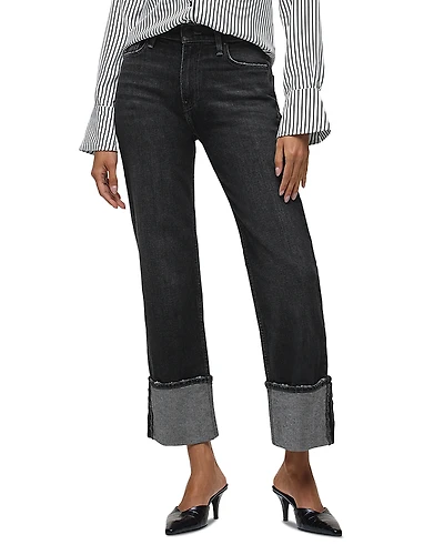 Hudson Remi High Rise Wide Cuff Ankle Jeans