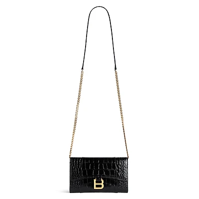Balenciaga Hourglass Wallet On Chain