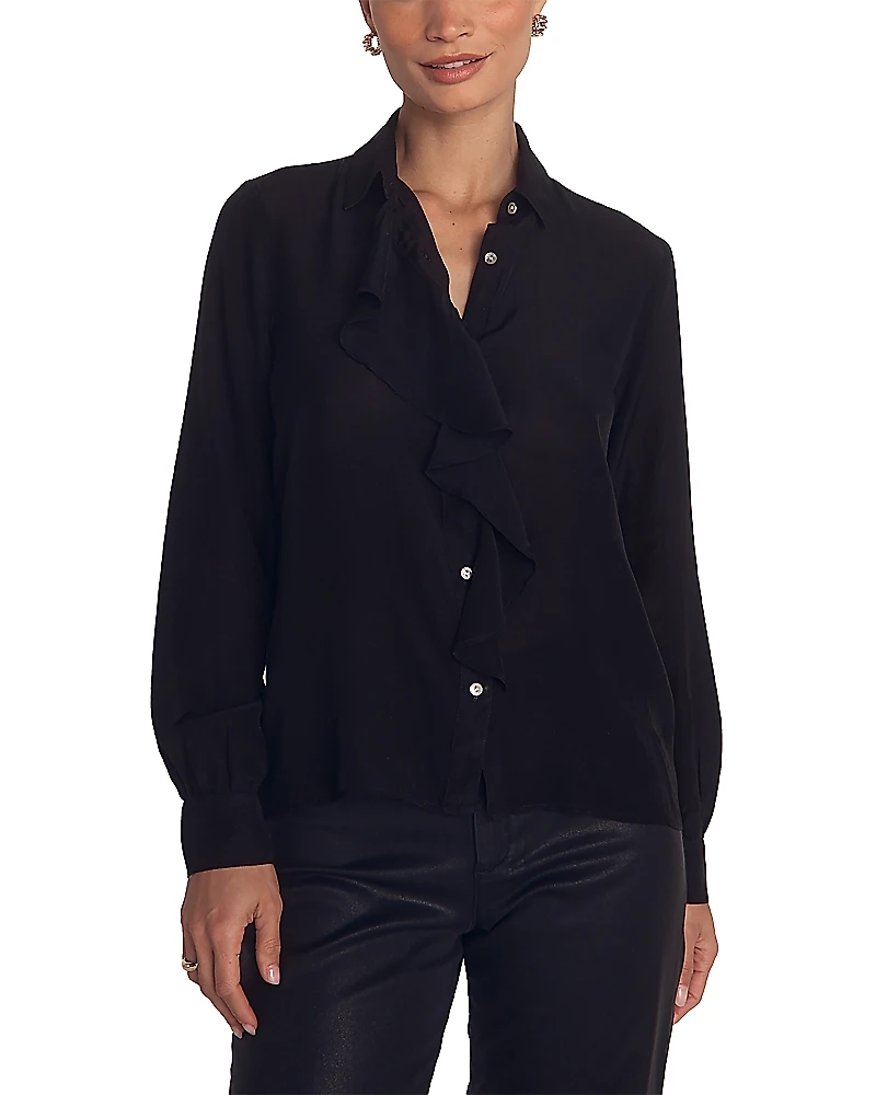 Bella Dahl Ruffle Front Shirt