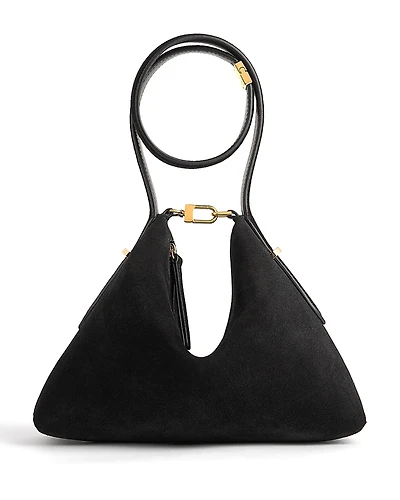 Toteme Bevel Suede Convertible Wristlet