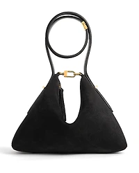 Toteme Bevel Suede Convertible Wristlet