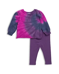 Splendid Girls' Disco Tie-Dyed Sweatshirt & Leggings Set