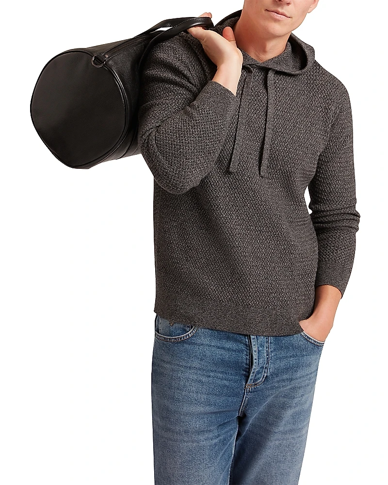 Ted Baker Bansted Textured Knit Hoodie