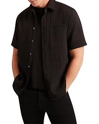 Ted Baker Bandile Short Sleeve Relaxed Pleated Shirt