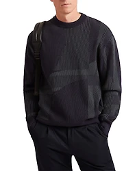 Ted Baker Wilan Abstract Crewneck Sweater