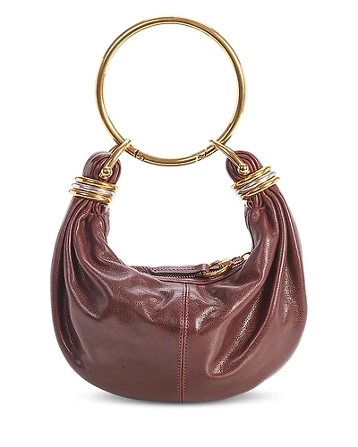 Chloe Mini Leather Bracelet Hobo Bag