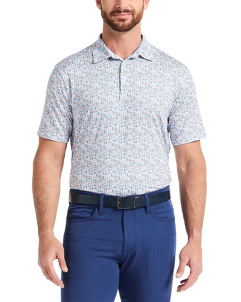 Robert Graham High Spirits Knit Polo Shirt