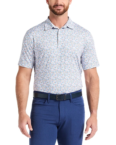 Robert Graham High Spirits Knit Polo Shirt