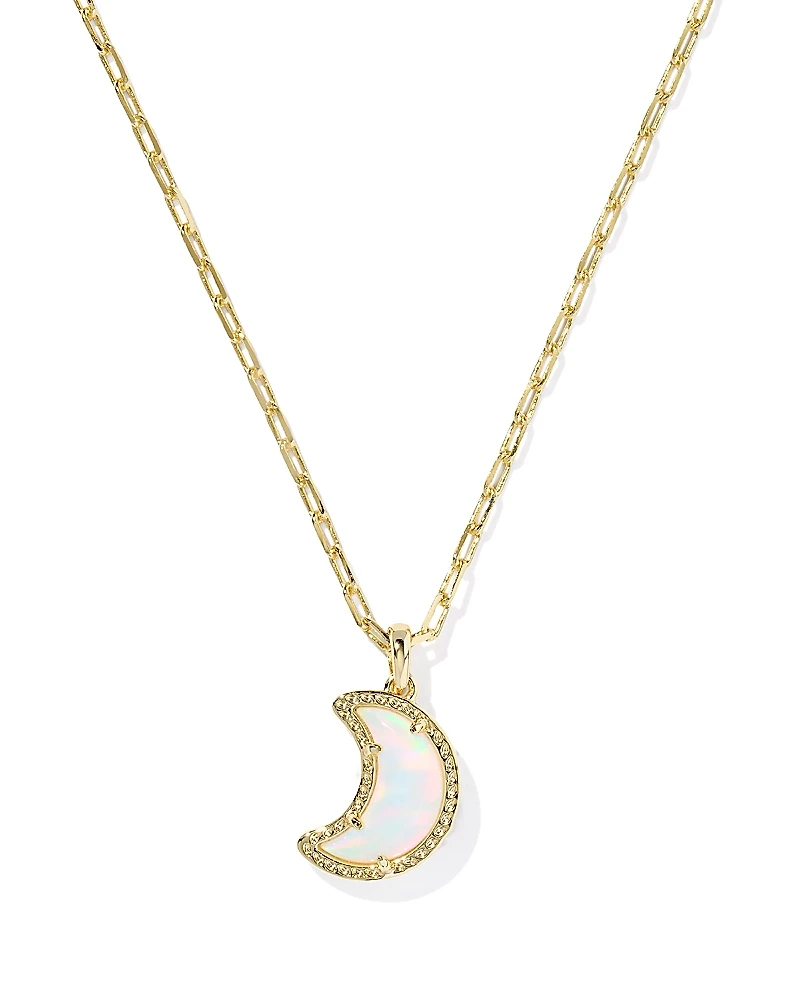Kendra Scott Moon Short Pendant Necklace, 19