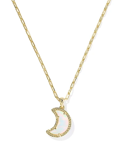Kendra Scott Moon Short Pendant Necklace, 19