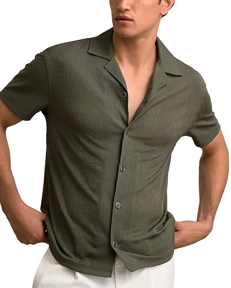 Reiss Ando Short Sleeve Camp Shirt