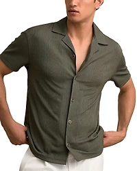 Reiss Ando Short Sleeve Camp Shirt