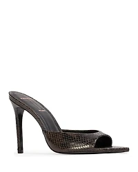 Black Suede Studio Women's Brea High Heel Sandals