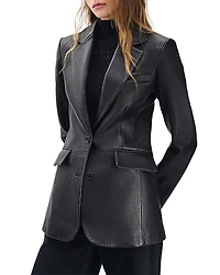 rag & bone Ash Leather Blazer