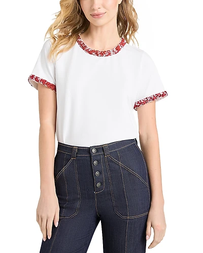 Cinq a Sept Bandana Braided Tee