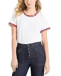 Cinq a Sept Bandana Braided Tee