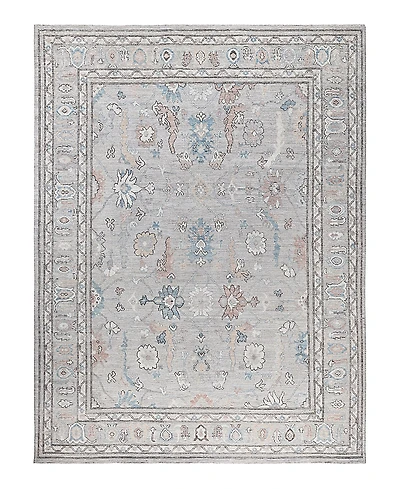 Bloomingdale's Colorful Oushak M0103-40 Area Rug, 8'11x11'10