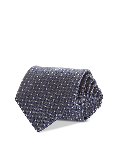 The Men's Store at Bloomingdale's Silk Classic Geometric Tie - Exclusive