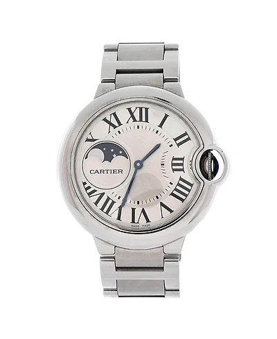 Pre-Owned Cartier Ballon Bleu de Cartier Moonphase Automatic Watch