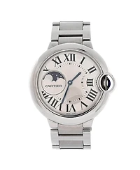 Pre-Owned Cartier Ballon Bleu de Cartier Moonphase Automatic Watch