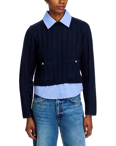 French Connection Ellie Combo Knit Sweater