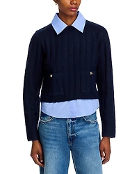French Connection Ellie Combo Knit Sweater