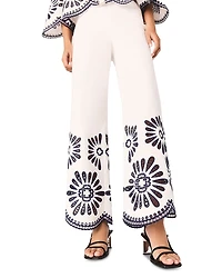 Maje Puba Embroidered Pants