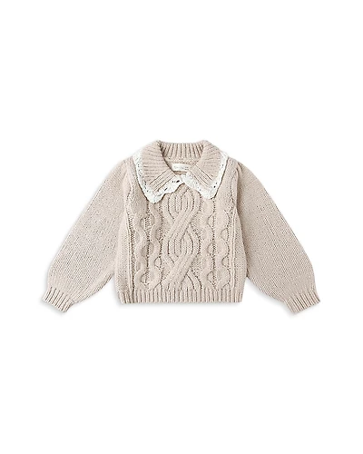 Rylee + Cru Girls' Alice Sweater - Little Kid