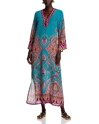 Johnny Was Judith Silk Dress